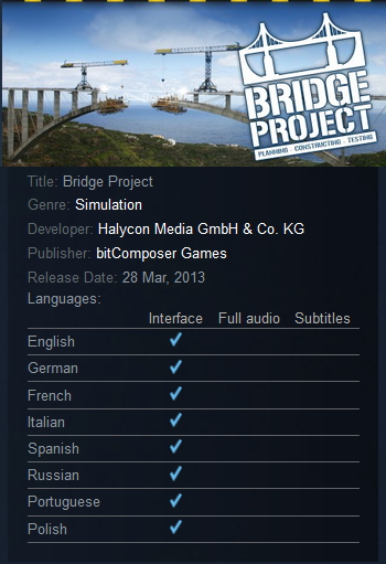 Bridge: Project Steam - Click Image to Close